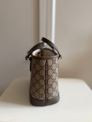Bolso Tote Gucci Ophidia Mini Beige/Marrón