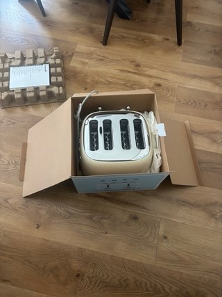 Tostadora SMEG 4 rebanadas