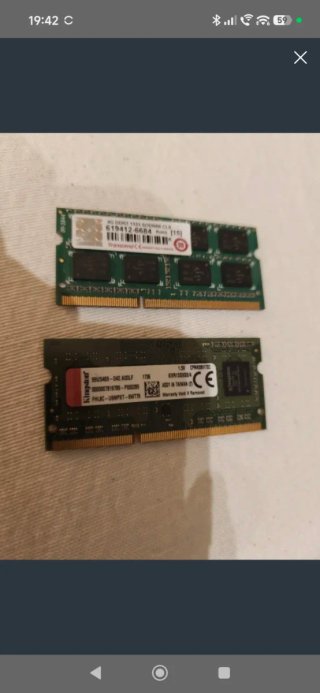 2 Memorias RAM DDR3 SODIMM Portátil