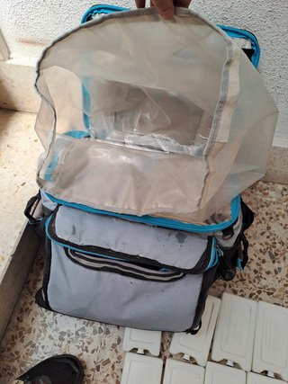 mochila NEVERA bols TITAN 99€ reparto bloque hielo