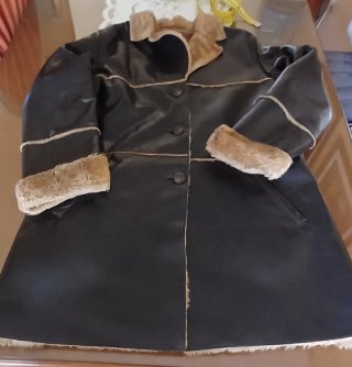 Chaquetón forrado pelo T L