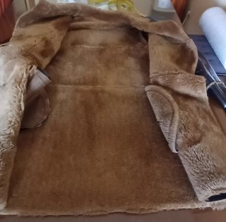 Chaquetón forrado pelo T L