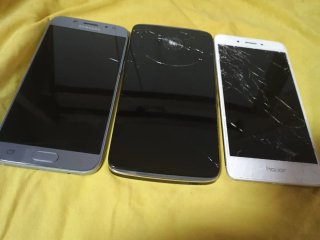 Lote 3 cellulari: Samsung, Alcatel, Honor