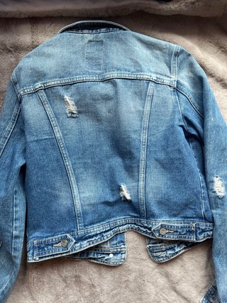 Chaqueta vaquera Bershka azul