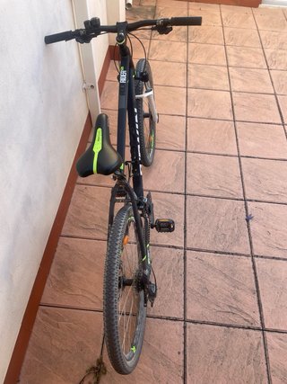 Bicicleta Montaña Btwin Rock Raider Negra