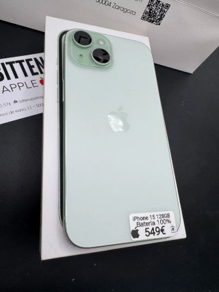 Iphone 15 128GB//BAT100%!!CAMBIOS!!GARANTÍA!!