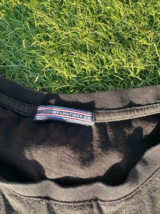 Camiseta Tommy Hilfiger XXL Negra