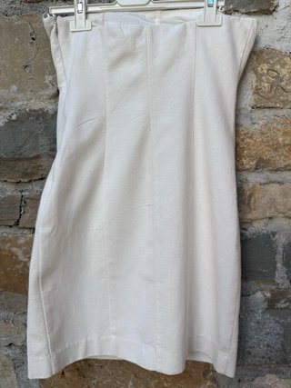 Vestido Zara crema Talla S