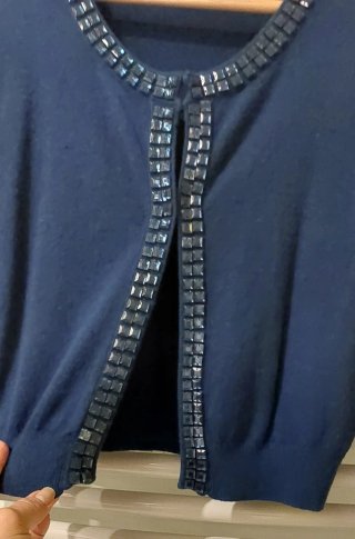 Cardigan Fruity Fashion Blu S/M
