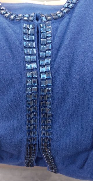 Cardigan Fruity Fashion Blu S/M