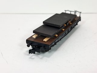 Escala N - Vagón plataforma de 6 ejes DR Minitrix