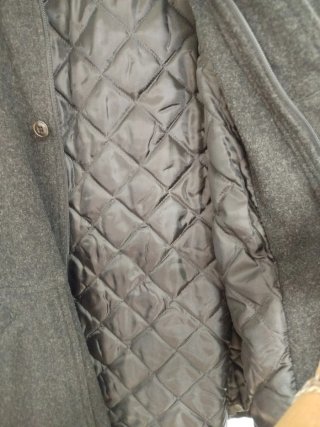 Chaquetón hombre gris