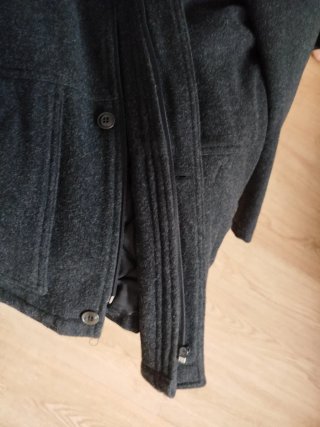 Chaquetón hombre gris