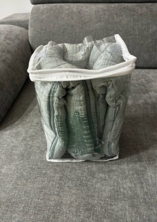 Saco Gasa Algodón Carrito Bebé