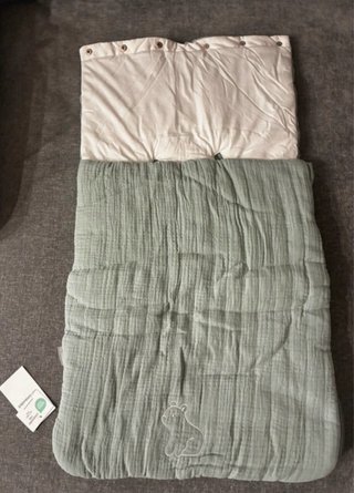 Saco Gasa Algodón Carrito Bebé