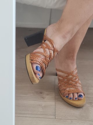 Sandalias Gorg Blau Talla 38 Marrones