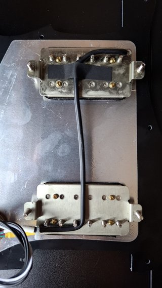 Golpeador Precableado Humbucker HH Alnico 5