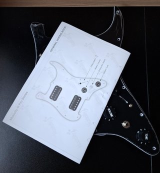 Golpeador Precableado Humbucker HH Alnico 5