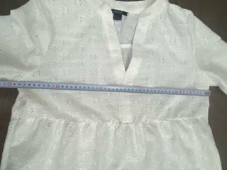 Vestido Esmara blanco talla única