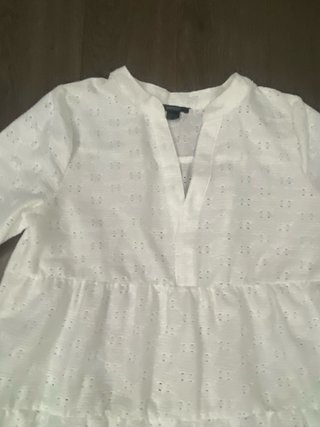 Vestido Esmara blanco talla única