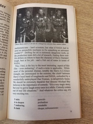 Libro para aprender vocabulario de Inglés.