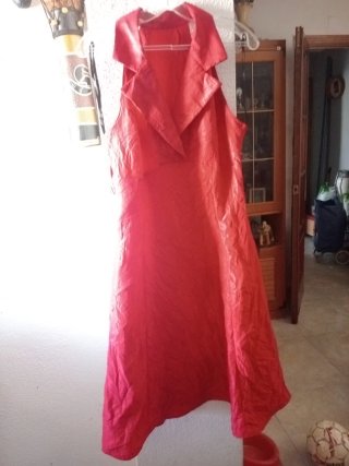 Vestido Rojo Talla 42 Nuevo