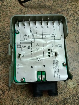 Caja control Kadetronic 531SE averiada