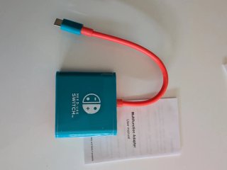 Adaptador USB-C HDMI 4K para Nintendo Switch