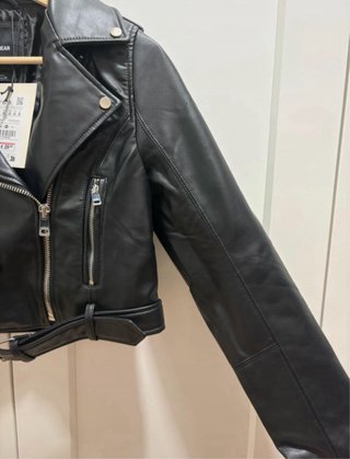 Cazadora Biker Pull&Bear Talla M
