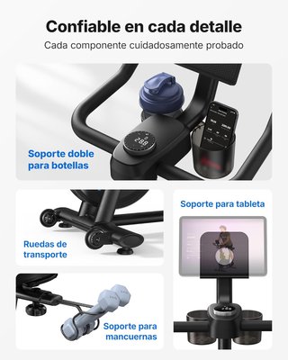 Bicicleta Estática Magnética MERACH hasta 136kg