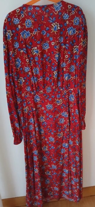 Vestido Springfield Vermelho Estampado