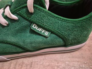 Sneakers Duffs in camoscio verde – Come nuove