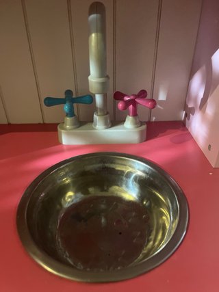 Cocinita Imaginarium Madera Rosa y Verde