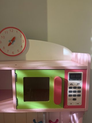 Cocinita Imaginarium Madera Rosa y Verde