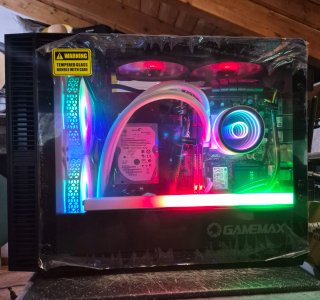 PC GAMEMAX ITX Nero RGB