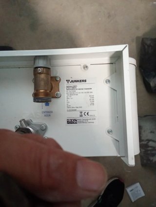 Calentador Junkers gas natural