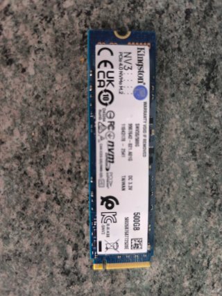 Disco Duro NVMe M.2 500GB Kingston NV3