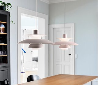 Lampada Sospensione Louis Poulsen PH 5 Rosa