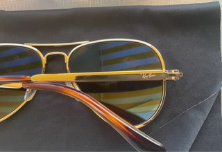 Gafas Ray Ban Aviator P Dorado Marrón