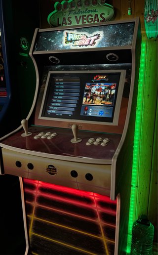 Máquina Arcade Retroal Multijuegos 2 Jugadores