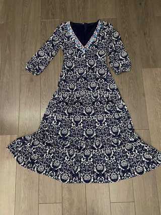 Vestido Largo Springfield Estampado