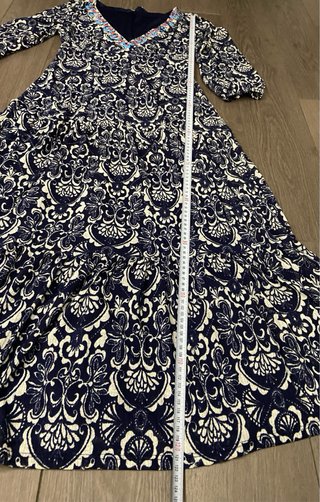 Vestido Largo Springfield Estampado