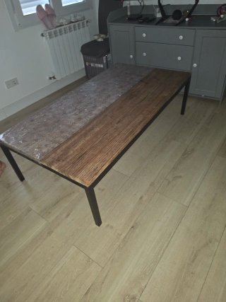 Mesa de madera grande (Se regala)