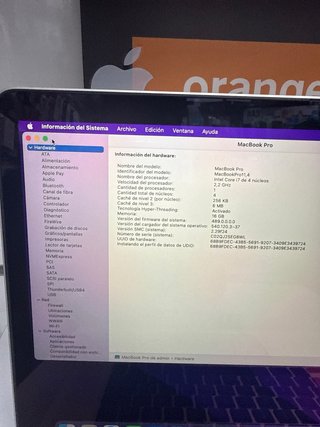 MacBook Pro 2015 i7 16/512GB con garantía