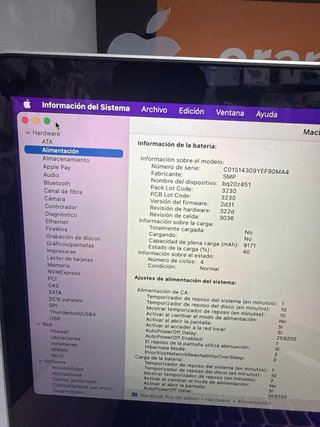 MacBook Pro 2015 i7 16/512GB con garantía