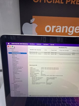 MacBook Pro 2015 i7 16/512GB con garantía