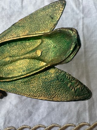 Cenicero Mosca Vintage Bronce/Latón