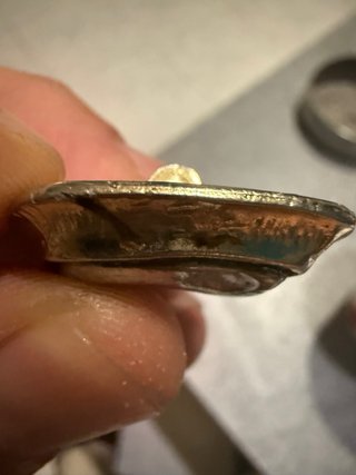 Botones antiguos dorados y plateados