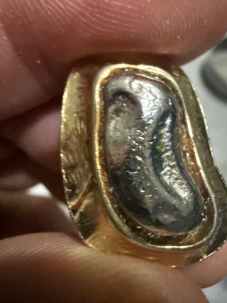 Botones antiguos dorados y plateados