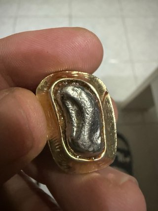 Botones antiguos dorados y plateados